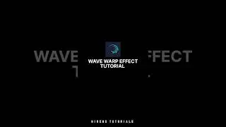 wave warp effect tutorial | alight motion #shorts