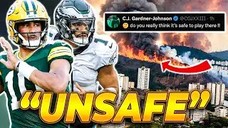 Eagles Stars SPEAK OUT on growing concerns in Brazil for Packers game…
