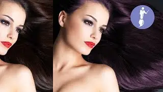 Photoshop CS6 Tutorials for Beginners | How to Change Hair Color