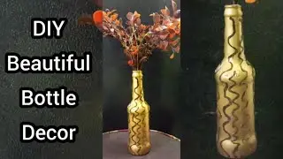 Bottle Art | Recycle Project | DIY Bottle Decoration | Beautiful Bottle Decor Ideas | Sparky Designs