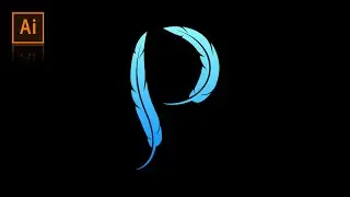 Bird feathers logo design in illustrator | Logo Design bangla Tutorial