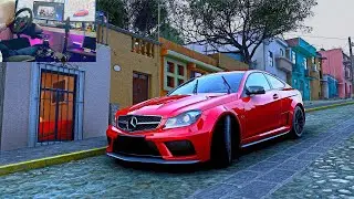 Mercedes C63 AMG | Forza Horizon 5 | Logitech G29 Steering Wheel Gameplay #forzahorizon5