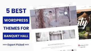 5 Best Banquet Hall WordPress Themes 2026 | Event Conference WordPress Theme