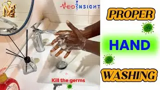 HOW TO WASH YOUR HANDS PROPERLY |HAND HYGIENE🤲#handwash #handhygiene #osce #germs #covid19 #children