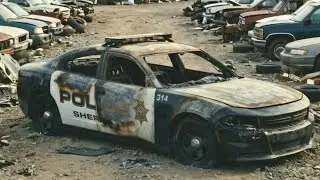 ASMR Car Restoration | $1,000 Junkyard Police Car → Full Dodge Charger Restoration | Full Rebuild