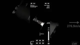 spaceflight simulator on the Moon part 1