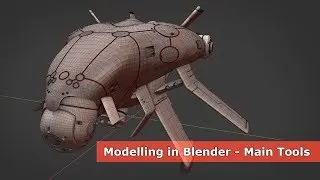 Modelling in Blender – Main Tools and Workflow