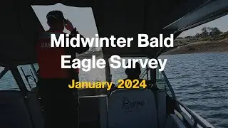 District Park Rangers Conduct 2024 Midwinter Eagle Survey