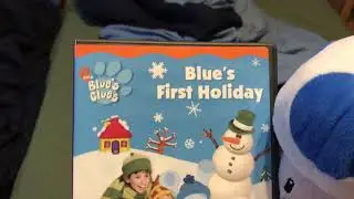 Blue toad watches the paramount DVD logo