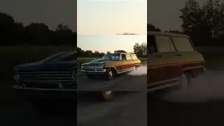 Can the Giveaway Nova Wagon do a burnout?! Dang right it can!