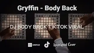 DJ BODY BACK SLOW ANGKLUNG | Launchpad Cover & Lyric (UniPad)