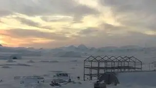 Nacreous clouds at Rothera