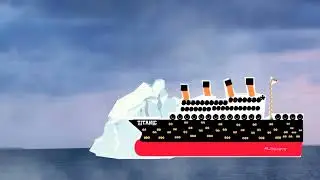 Asi fue el choque del Titanic 😱|@djjovavg