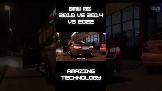 BMW M5 2010 VS 2014 VS 2022: Amazing Technology