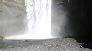 Водопад Скоугафосс, Исландия