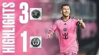 Messi's back on fire | HIGHLIGHTS: Inter Miami  3-1 Philadelphia Union | TWO GOALS and ONE ASSIST