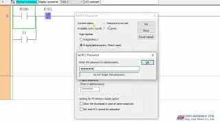 Set Password PLC Panasonic