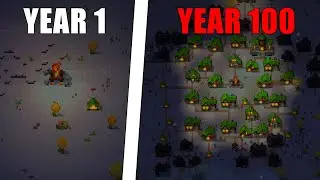 How Long Can Humans Survive The AGE OF DESPAIR? (0.21 Update) - Worldbox