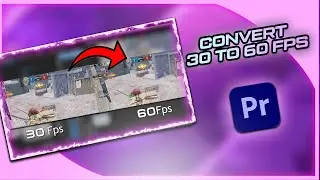 HOW TO CONVERT 30 FPS VIDEO TO 60 FPS ON PREMIERE PRO  | NUCLEAR JAY |