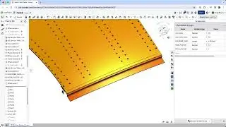Using Variable driven Offset curves to efficiently make paths for fasteners in Onshape