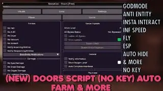 🚪 (NEW) OP DOORS Script | God Mode, Instant Interact, Anti Entity, Auto Farm, ESP & More! (No Key)