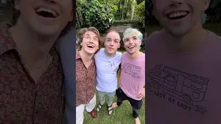 The THREE BROTHERS reunited!! 🎉👶🏼👨🏻🧑🏼‍🦱