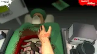 Surgeon Simulator. Неудачная операция. Не быть мне хирургом:(
