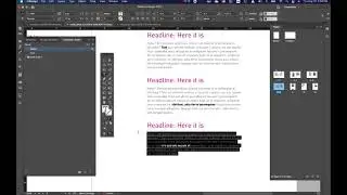 Indesign Character Styles