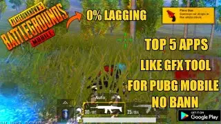 TOP 5 APPS FOR PUBG MOBILE LAGGING FIX