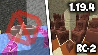 ИЗМЕНИЛИ ГОРШКИ и БАГ С ЛОДКАМИ ! | Обзор 2 Pre-Release 1.19.4