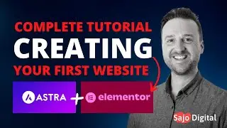 How to Create an Astra Theme WordPress Website with Elementor - Step-by-Step Tutorial for Beginners