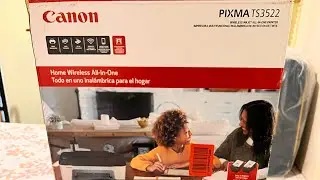 Cannon Wireless Pixma TS3522 Printer/Scanner Setup Tutorial