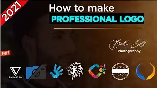 How to make professional Logo in picsart || Create Professional Photography logo in Android