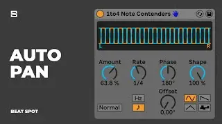 Auto Pan | Audio Effect | Ableton Live Tutorial