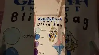 genshin impact blind bag! 💙 