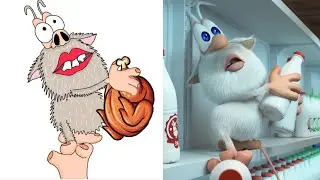 Laugh with Booba Bubble Gum😅l Funny Cartoon compilation Video | Funny cartoon meme
