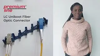 Premium-Line Fiber Optic Patch Cord LC Uniboot