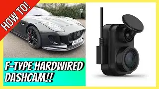 Jaguar F Type Hardwired Dashcam Install | How To | DIY