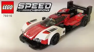 LEGO SPEED CHAMPIONS - Porsche 963 (SET 76916 Speed Build Instructions)