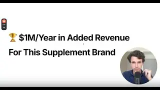 We Added $1M/Year in Revenue to This Supplement Brand on Amazon