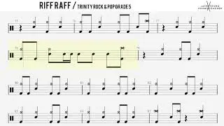 How to Play Riff Raff - Trinity Rock & Pop Drums Grade  5