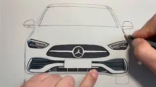 Hand-painted Mercedes-Benz C260
