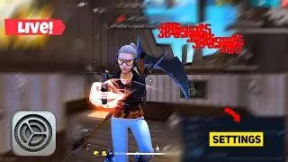 Sensibilidade Brasileira 🇧🇷 Dpi + Sensi + Hud | Xiaomi Redmi Note 8 pro - Free Fire Highlights 💔