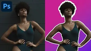 How to Create Outline of a Person | Stroke | Selection | Mark | Photoshop