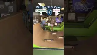 Mini Golf U.S. Open Round 1 (Holes 3-4) | Matthew vs Ryan 