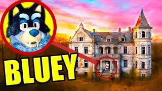 FINDING EVIL BLUEY In ABANDONED house at 3AM
