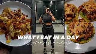 WHAT I EAT IN A DAY 2024 | FAT LOSS + SIMPLE MEALS