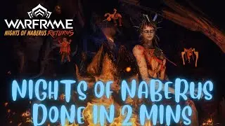 Warframe: Nights Of Naberus event over in 2 mins for me LOL
