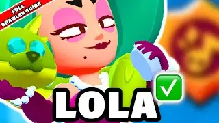 GEWINNEN MIT LOLA IN BRAWL STARS - FULL BRAWLER GUIDE ᴴᴰ🔥