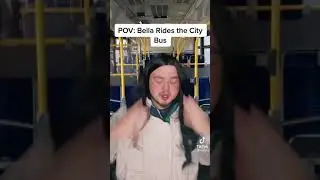 Bella rides the city bus …